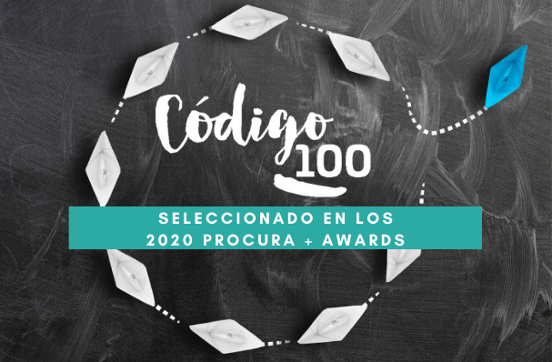 Código 100 seleccionado en los 2020 Procura + Awards
